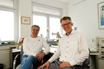 Detlef Prommer und Prof. Dr. Stefan Reuter